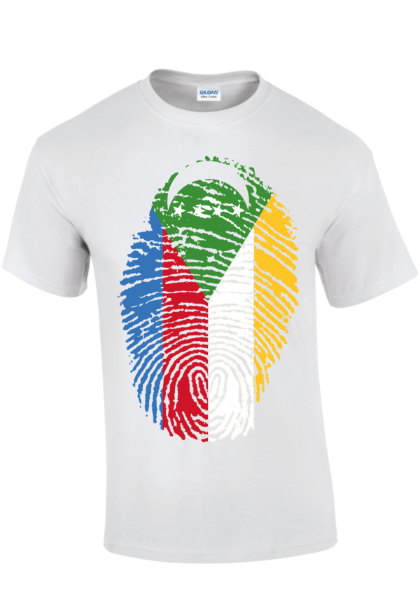 Tee-shirt Blanc Comores