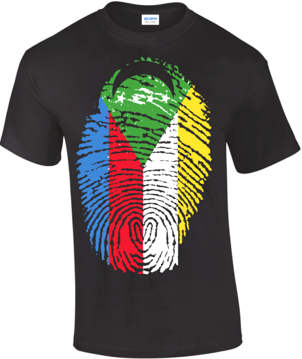 Tee-shirt Noir Comores